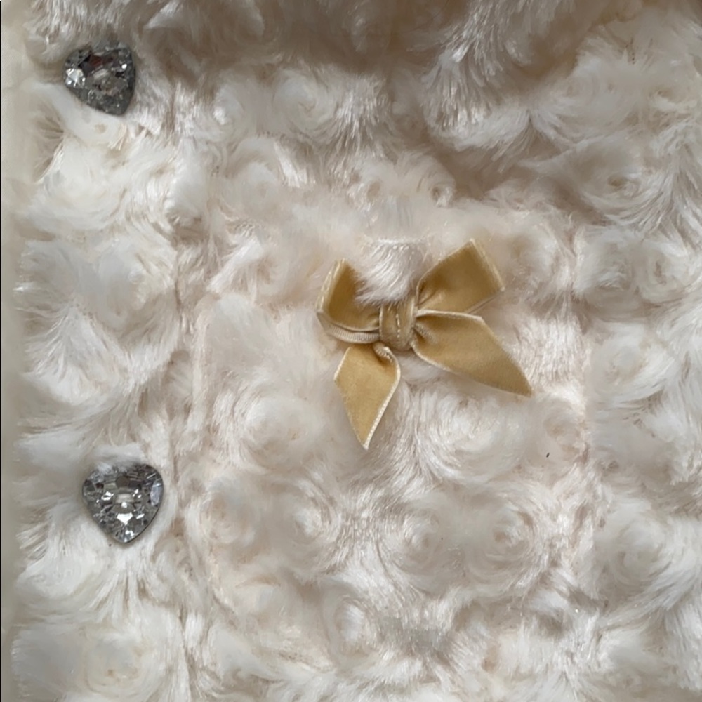 Cream dressy infant jacket - Picture 3 of 5